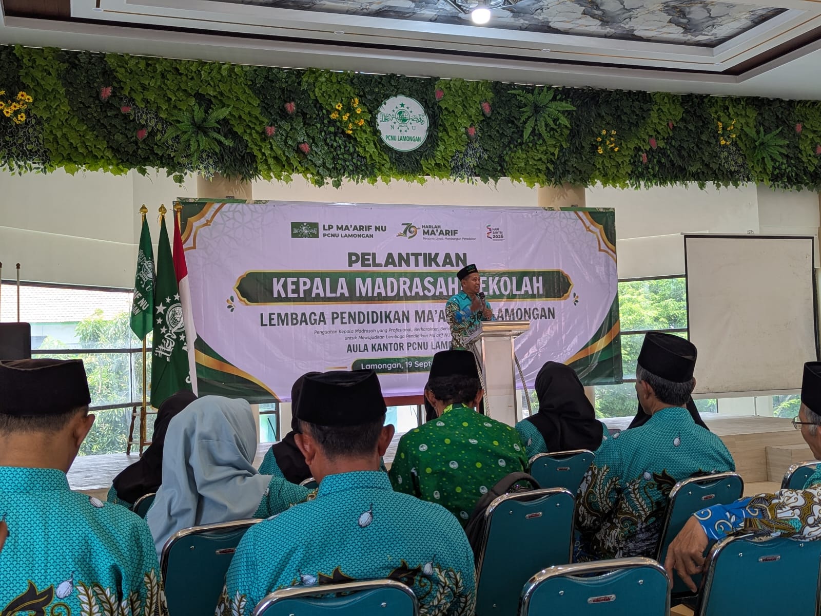 Ali Nurdin Paparkan Agenda Besar LP Ma’arif NU Lamongan, dari Penguatan Guru hingga Batik Ma’arif